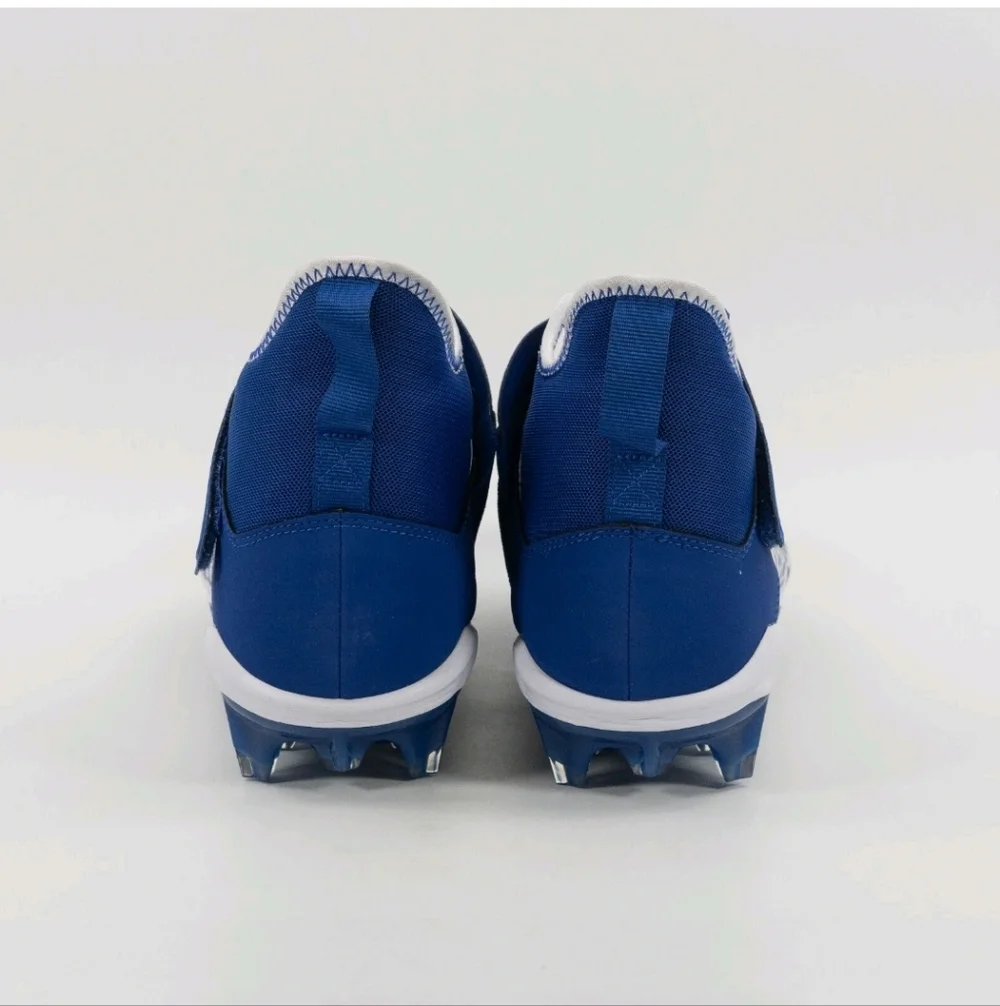 Nike Alpha Menace Pro 2 Mid White Team Royal BV3945-101 Football Cleats size 13 - Picture 4 of 5